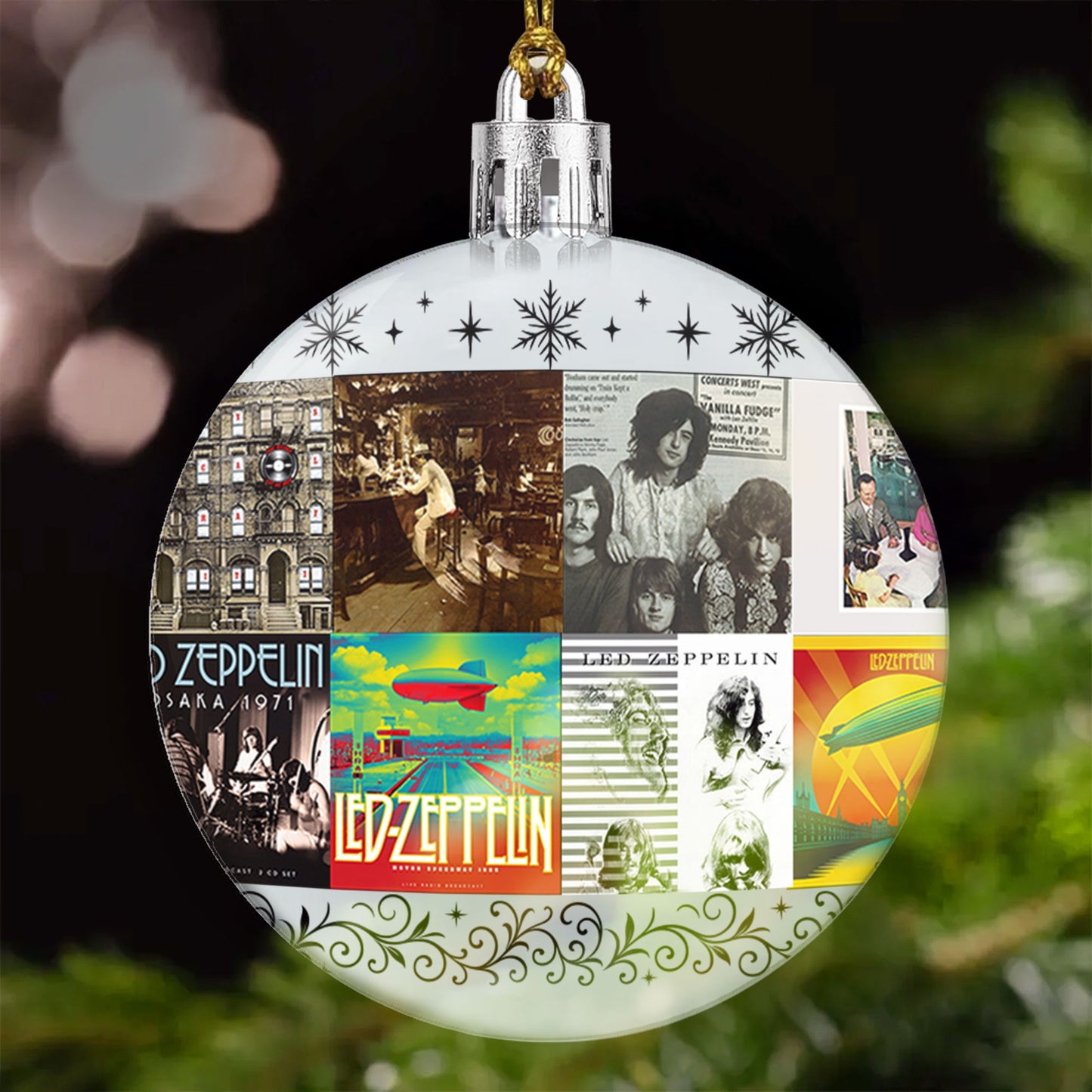 Led Zeppelin Ball Ornament – The Legends of Rock Immortalized