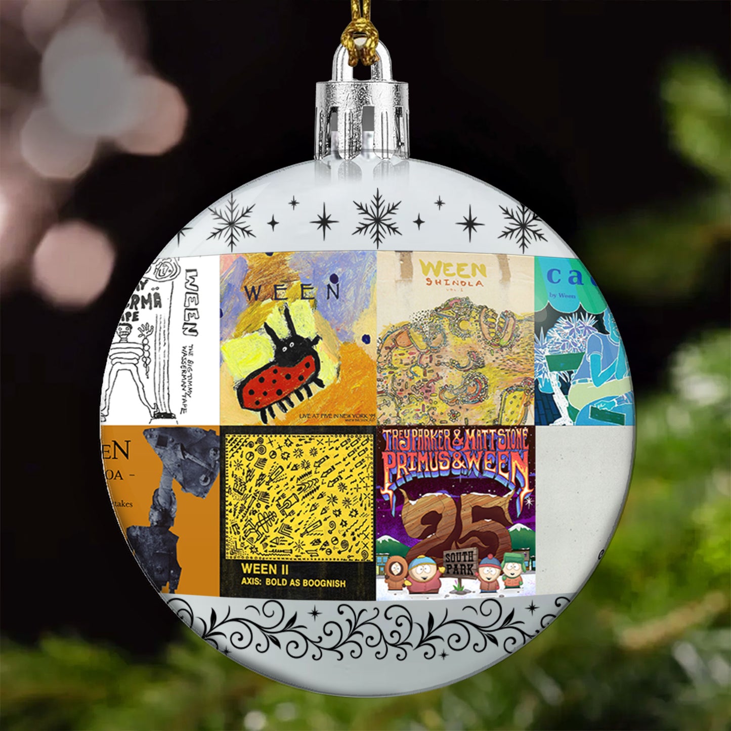 Ween Ball Ornament – A Wild and Whimsical Tribute to Musical Eccentricity