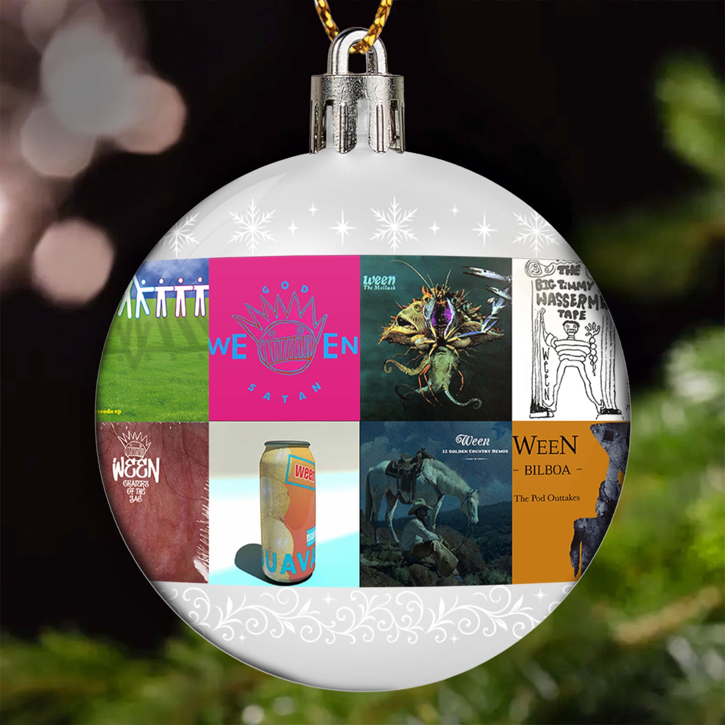 Ween Ball Ornament – A Wild and Whimsical Tribute to Musical Eccentricity