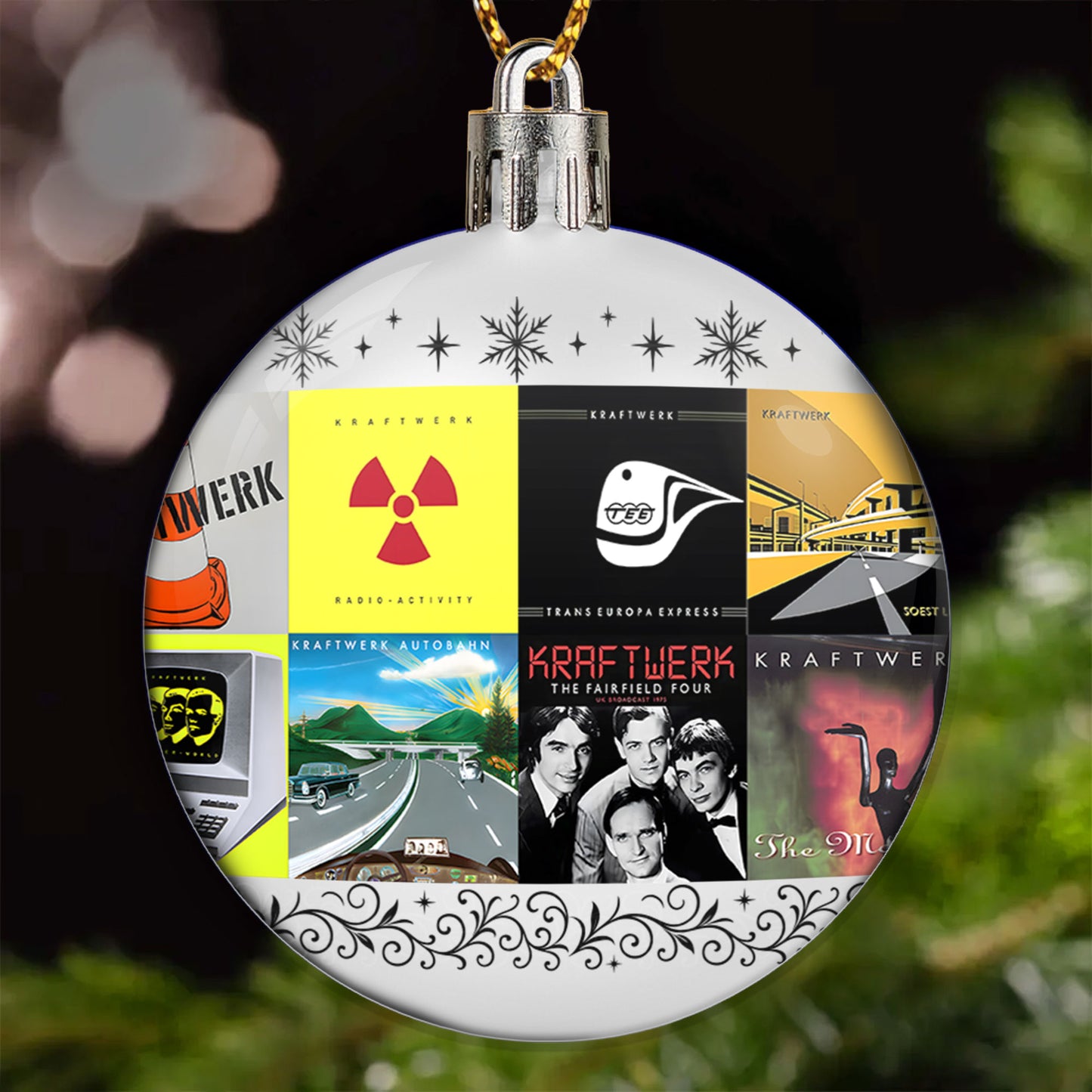Kraftwerk Ball Ornament – The Pioneers of Electronic Sound