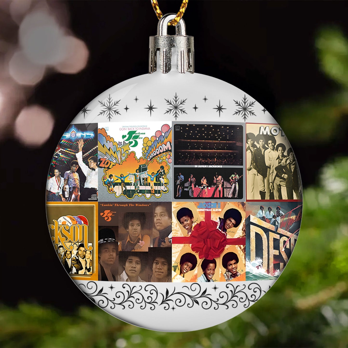 The Jackson 5 Ball Ornament – Motown Magic for Your Holiday Tree