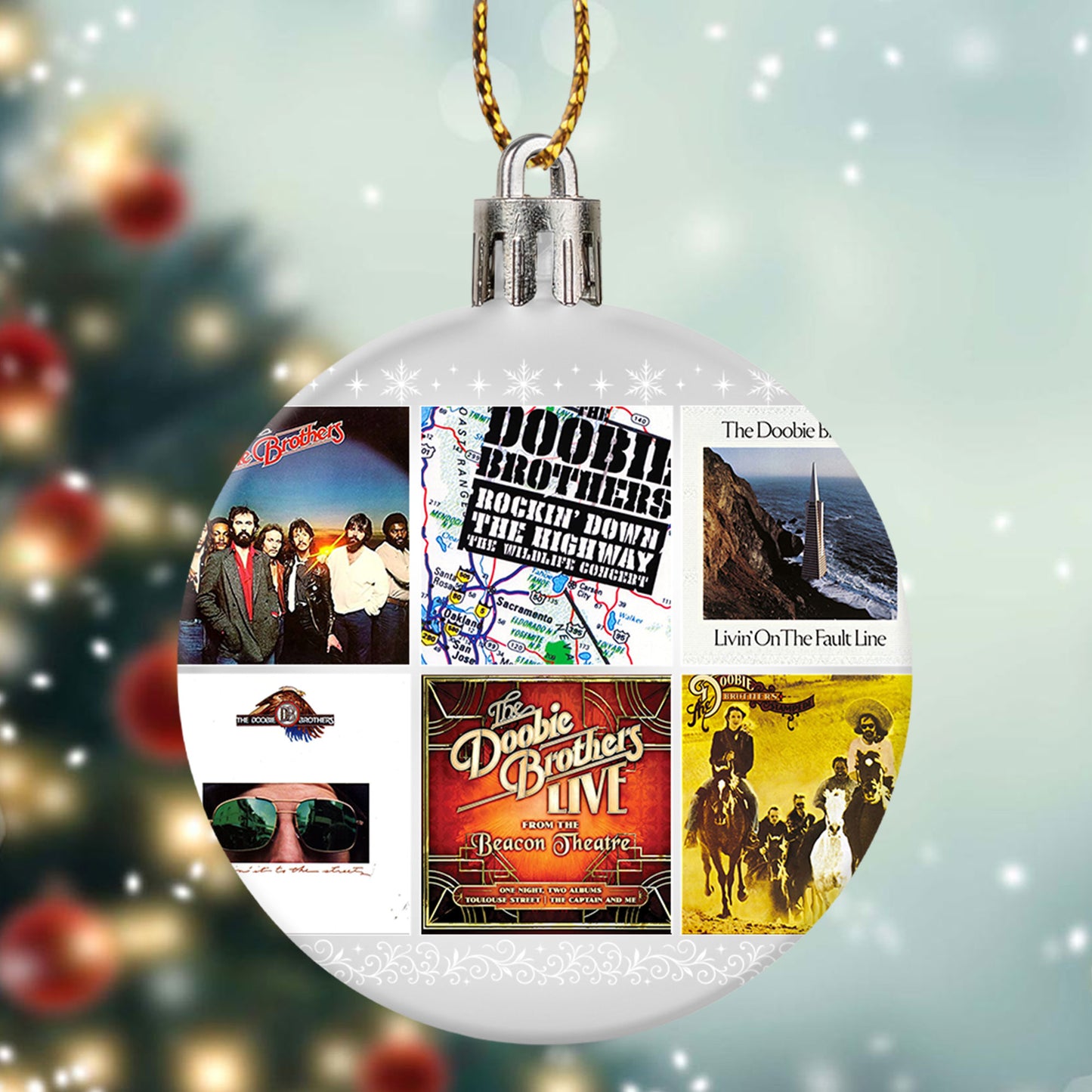 The Doobie Brothers Ball Ornament – Classic Rock Spirit for the Holidays