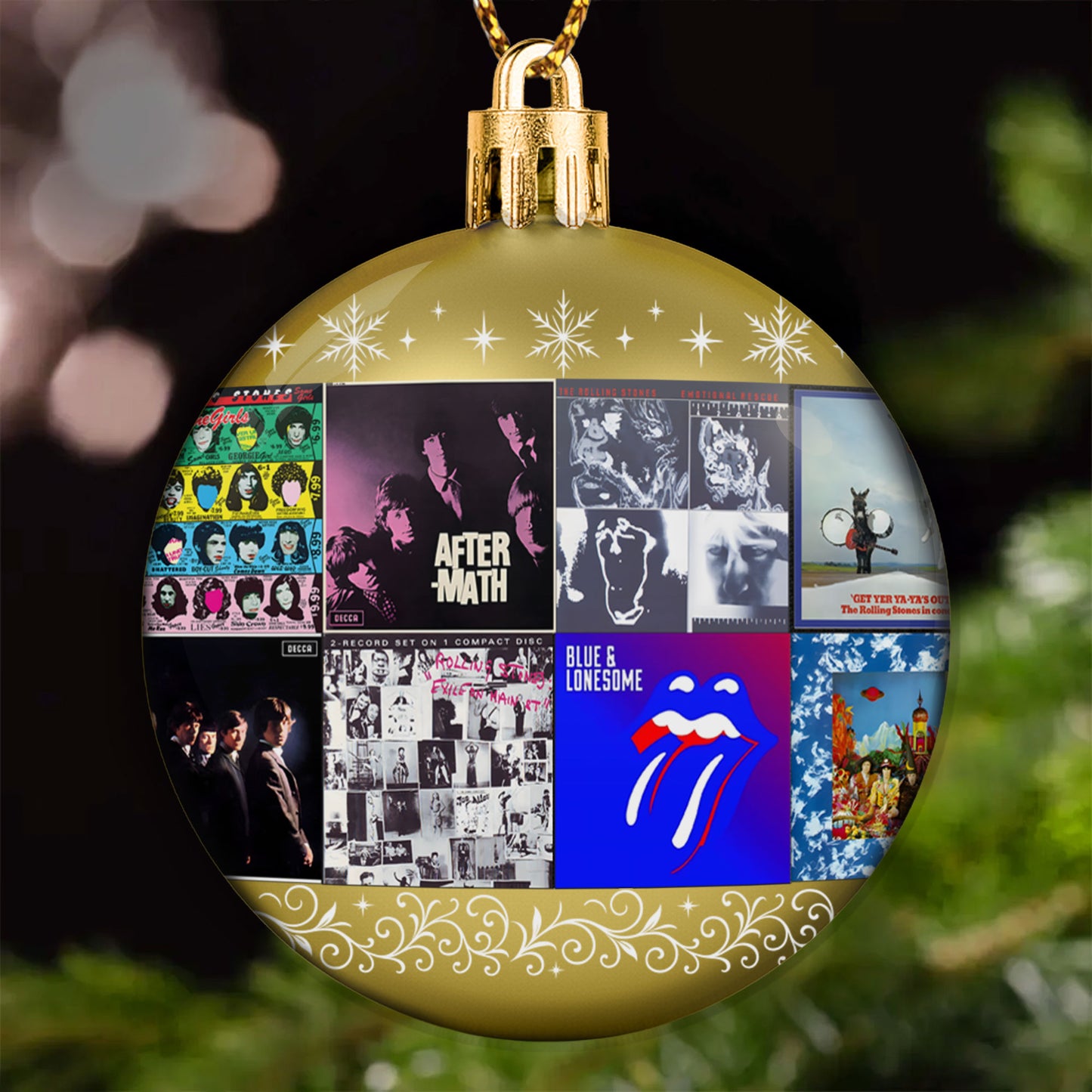 Black Sabbath Ball Ornament – Celebrate the Pioneers of Heavy Metal