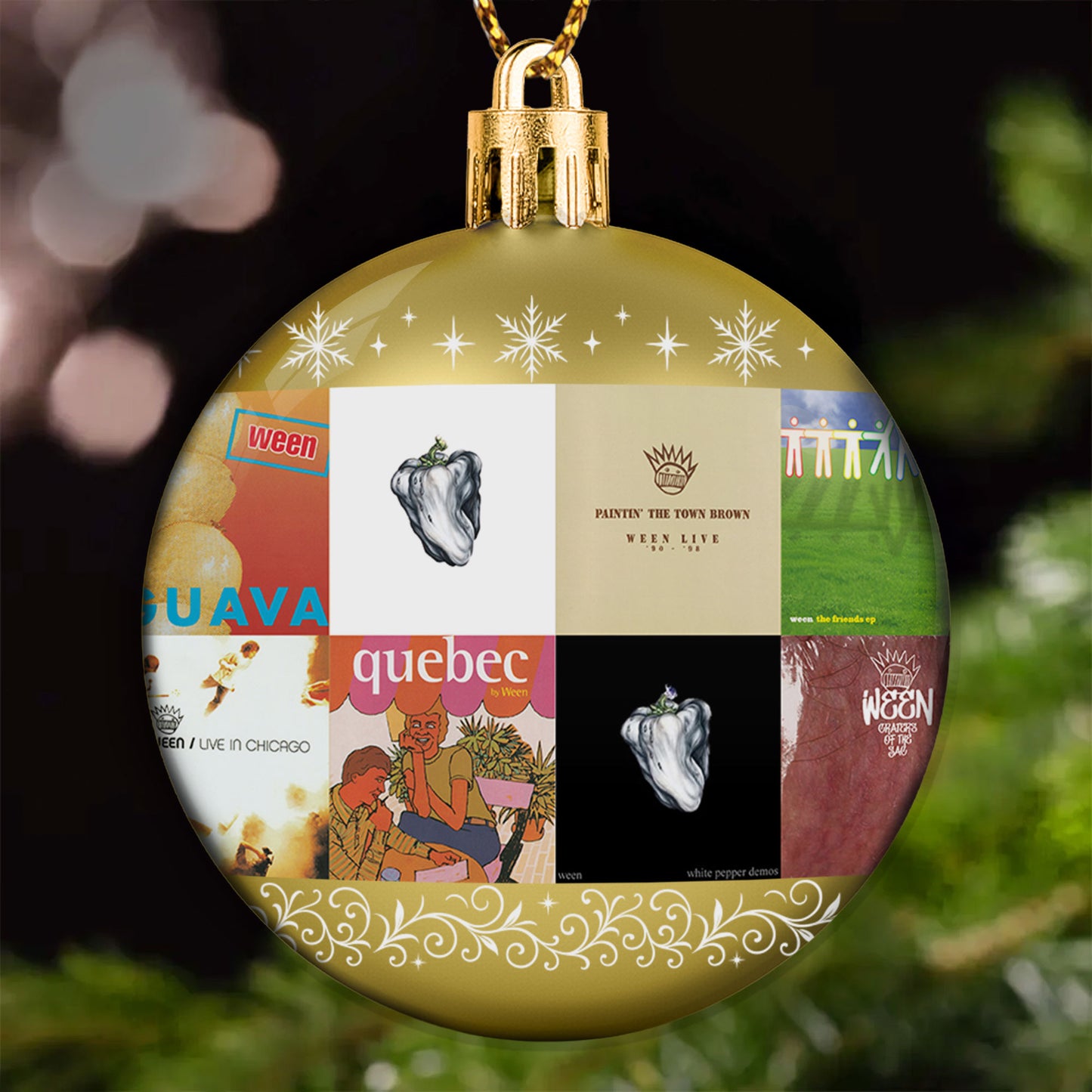 Ween Ball Ornament – A Wild and Whimsical Tribute to Musical Eccentricity