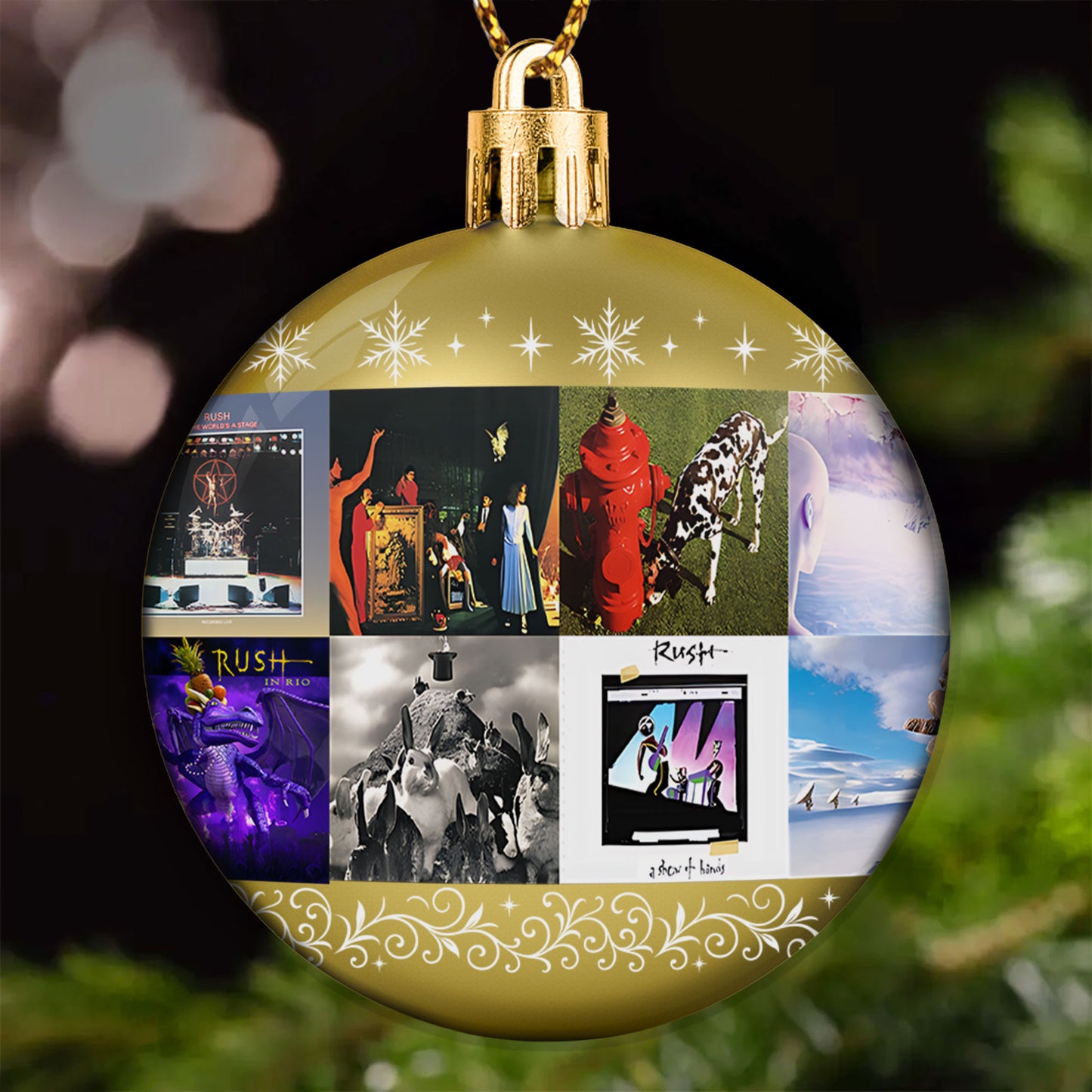 Rush Ball Ornament – A Progressive Rock Masterpiece for the Holiday Season