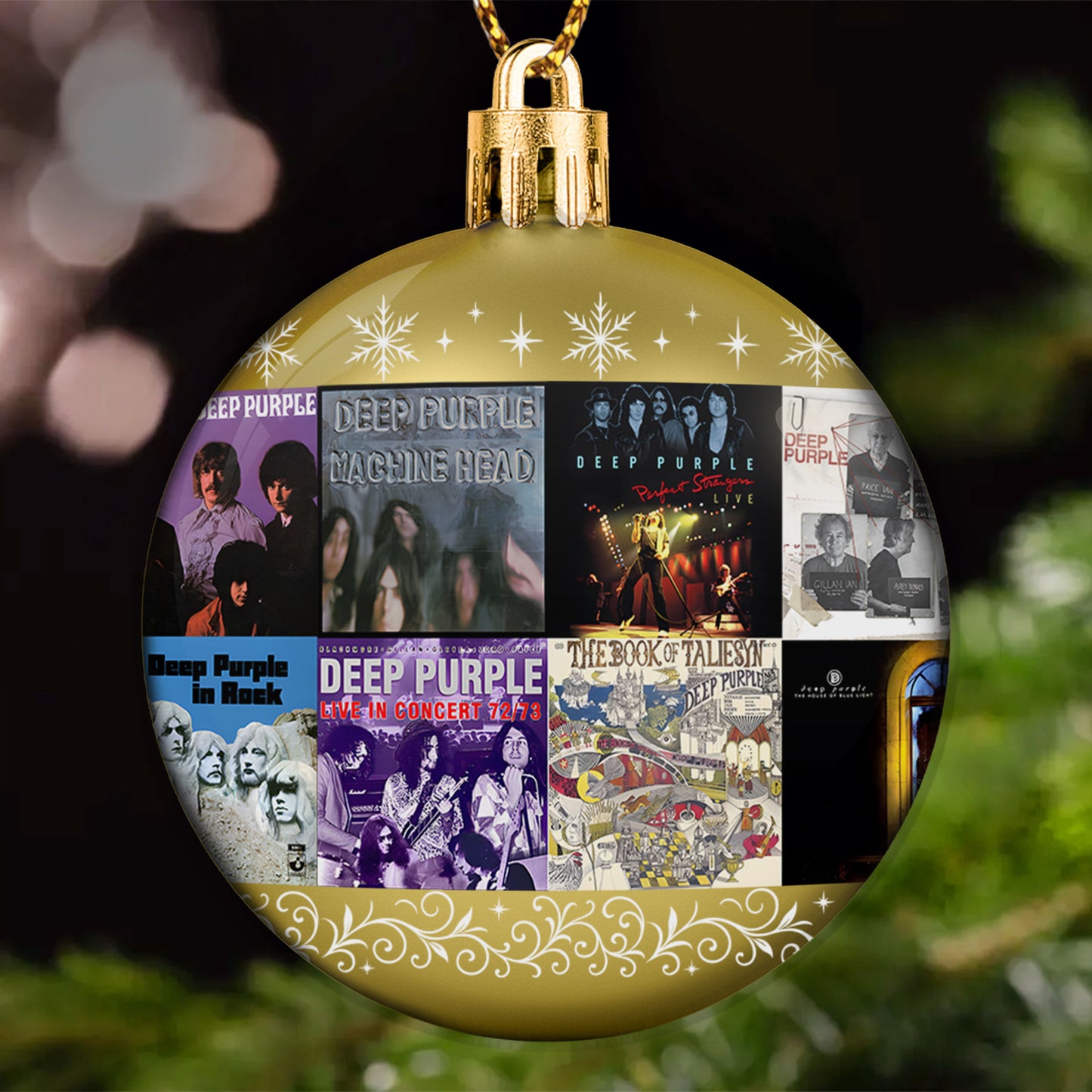 Deep Purple Ball Ornament – Hard Rock Heritage