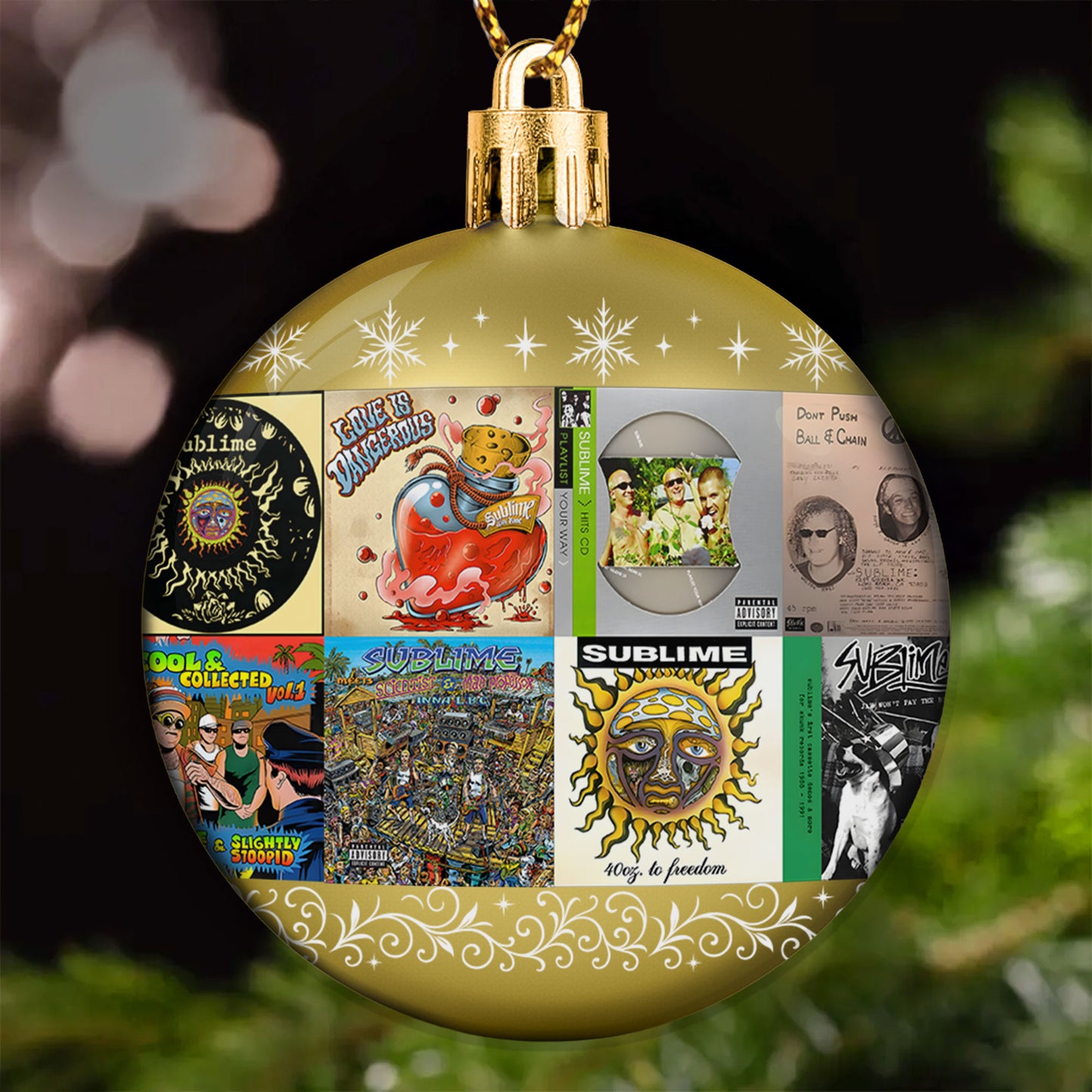 Sublime Ball Ornament – Laid-Back Vibes for the Holidays