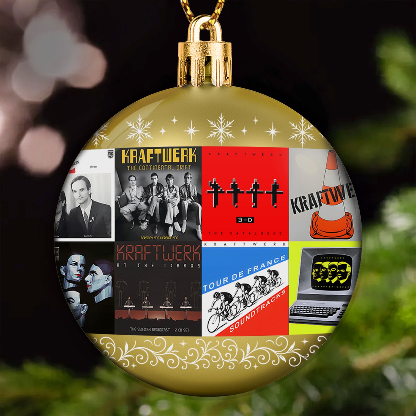 Kraftwerk Ball Ornament – The Pioneers of Electronic Sound