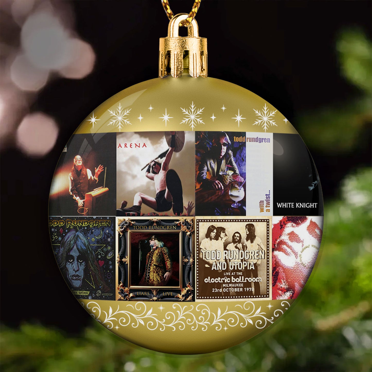Todd Rundgren Ball Ornament – Celebrating the Artistry of a True Visionary