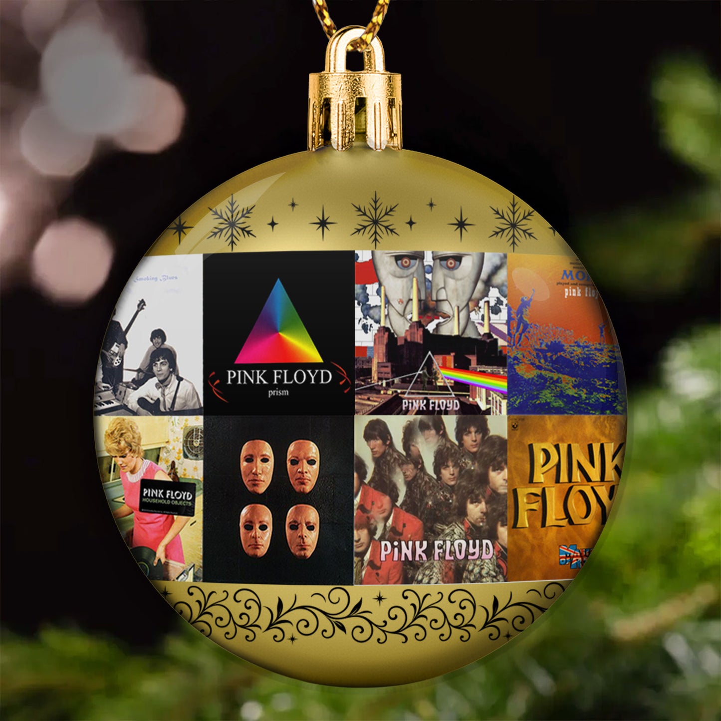 Jimi Hendrix Ball Ornament – Ignite Your Holidays with Legendary Energy