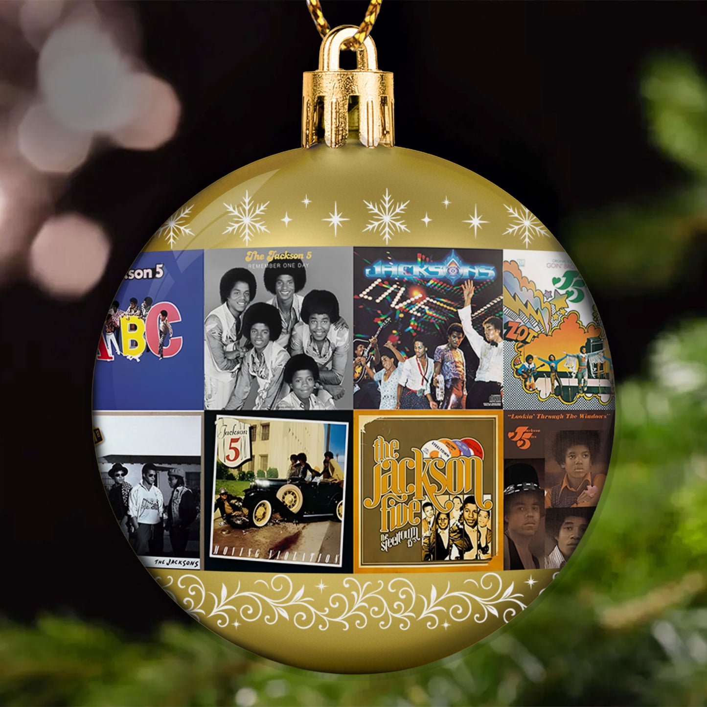 The Jackson 5 Ball Ornament – Motown Magic for Your Holiday Tree