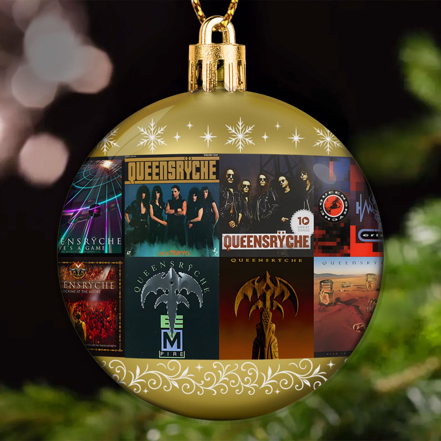 Queensrÿche Ball Ornament – Progressive Metal Legends