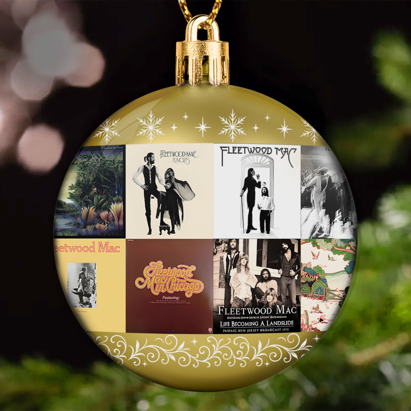 Fleetwood Mac Ball Ornament – A Timeless Touch of Classic Harmony