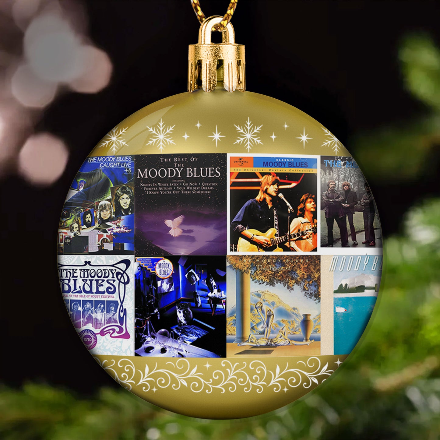 The Moody Blues Ball Ornament – Progressive Rock Classics