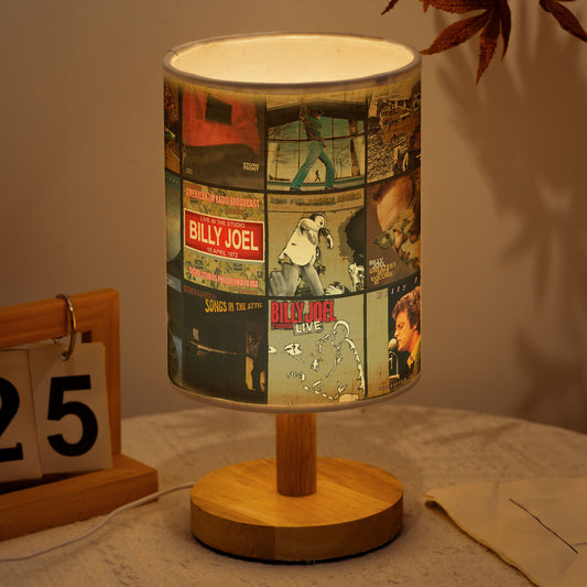Billy Joel Album Art Fabric Lamp