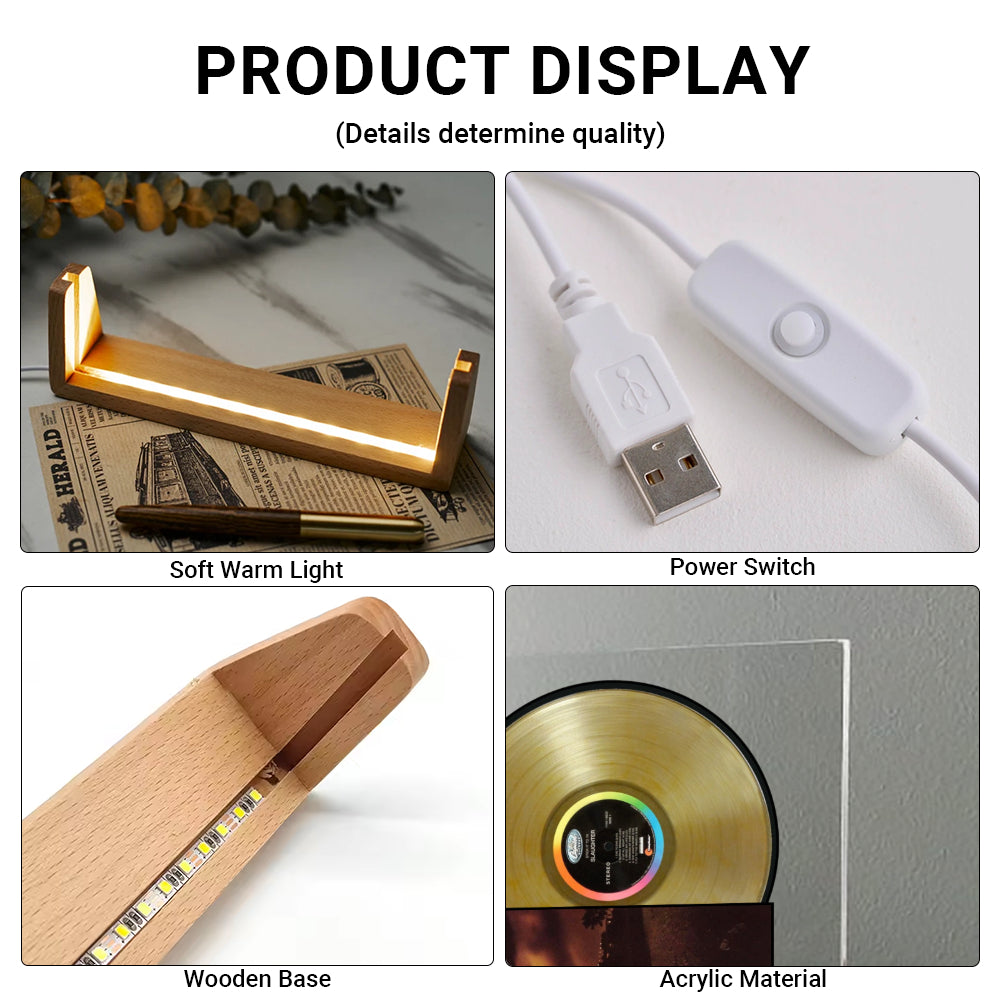 Slaughter Album Vinyl Frame Light – Rock Music LED Display Lamp