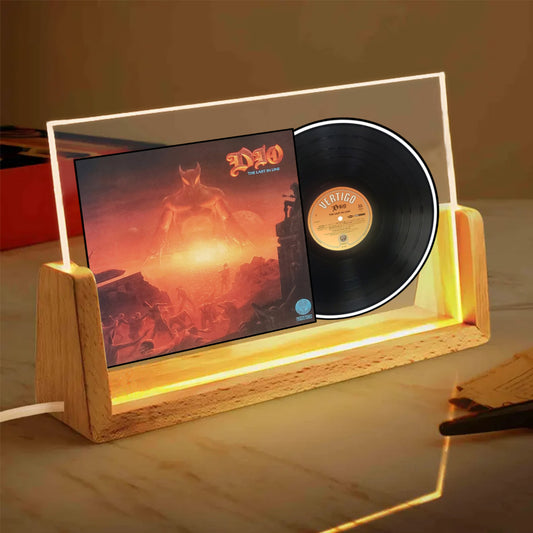 Dio The Last In Line Album Acrylic Light – Heavy Metal Vinyl Display Lamp