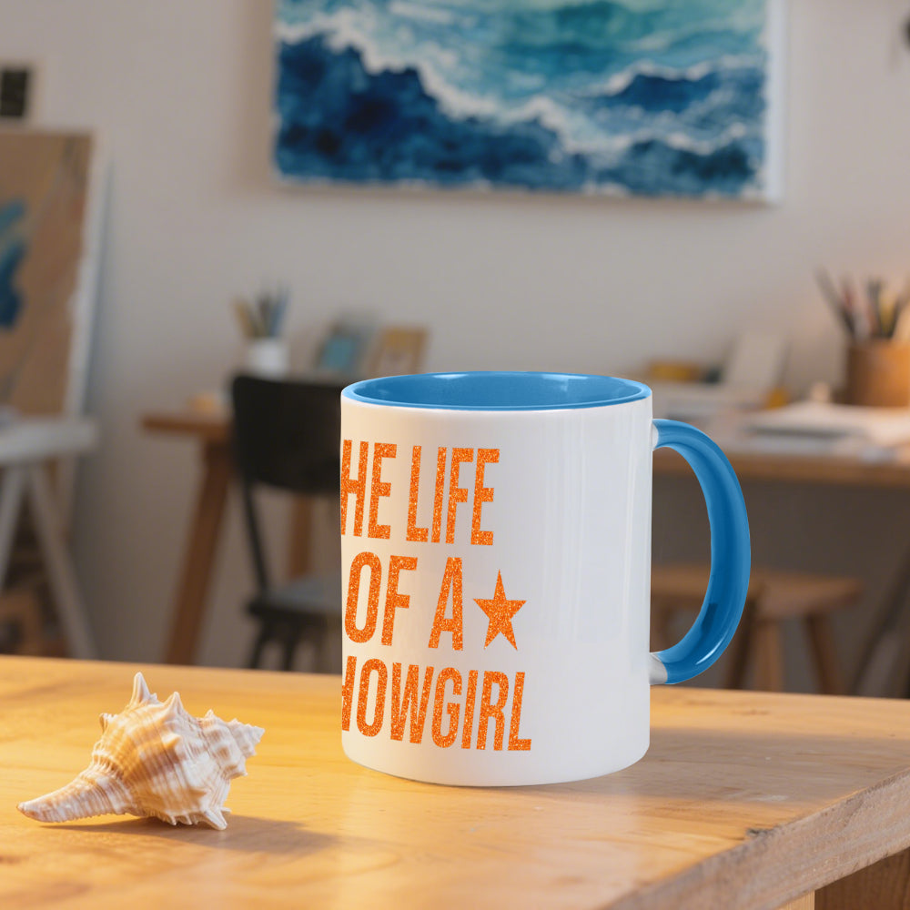 The Life of a Show Girl Mug – Sparkle & Confidence