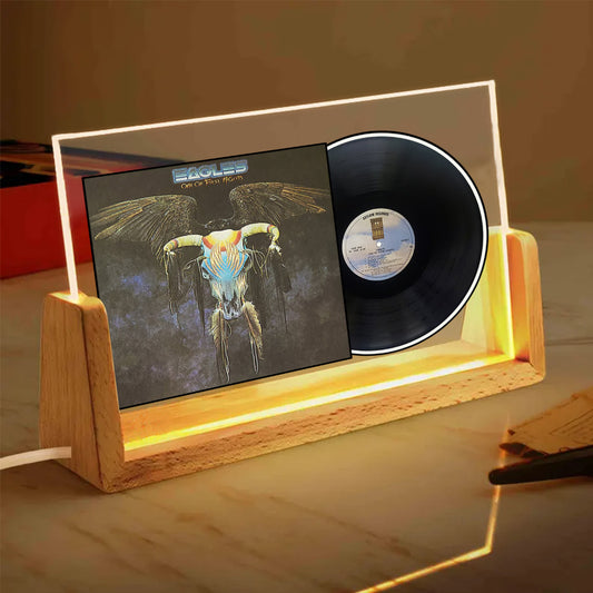 Eagles One of These Nights Album Acrylic Light – Classic Rock Vinyl Display Lamp