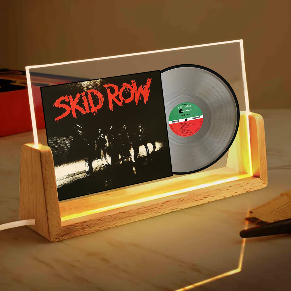 Skid Row Album Vinyl Frame Acrylic Light– Hard Rock LED Display Lamp
