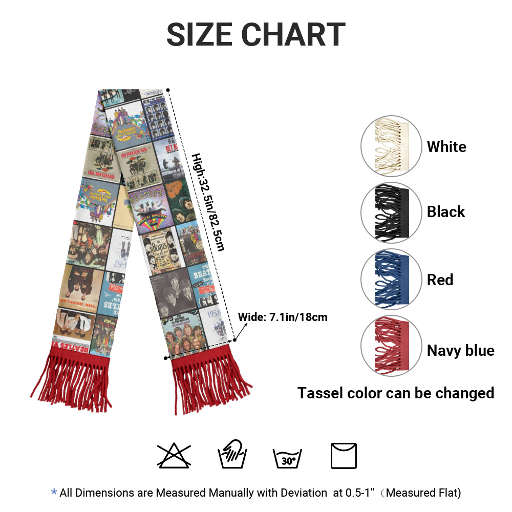 The Beatles Scarf – A Perfect Christmas Gift for Music Lovers