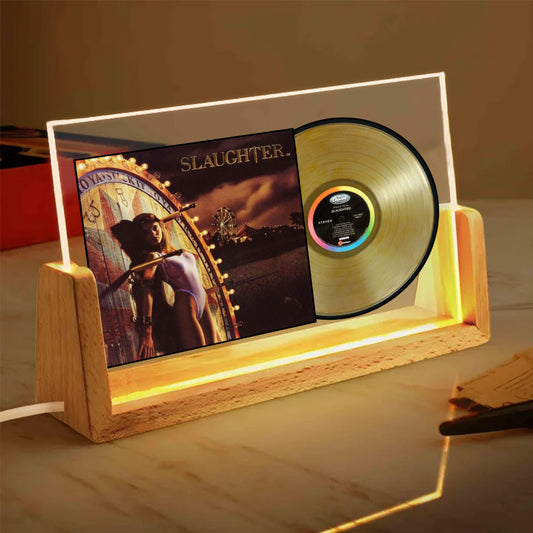 Slaughter Album Vinyl Frame Light – Rock Music LED Display Lamp