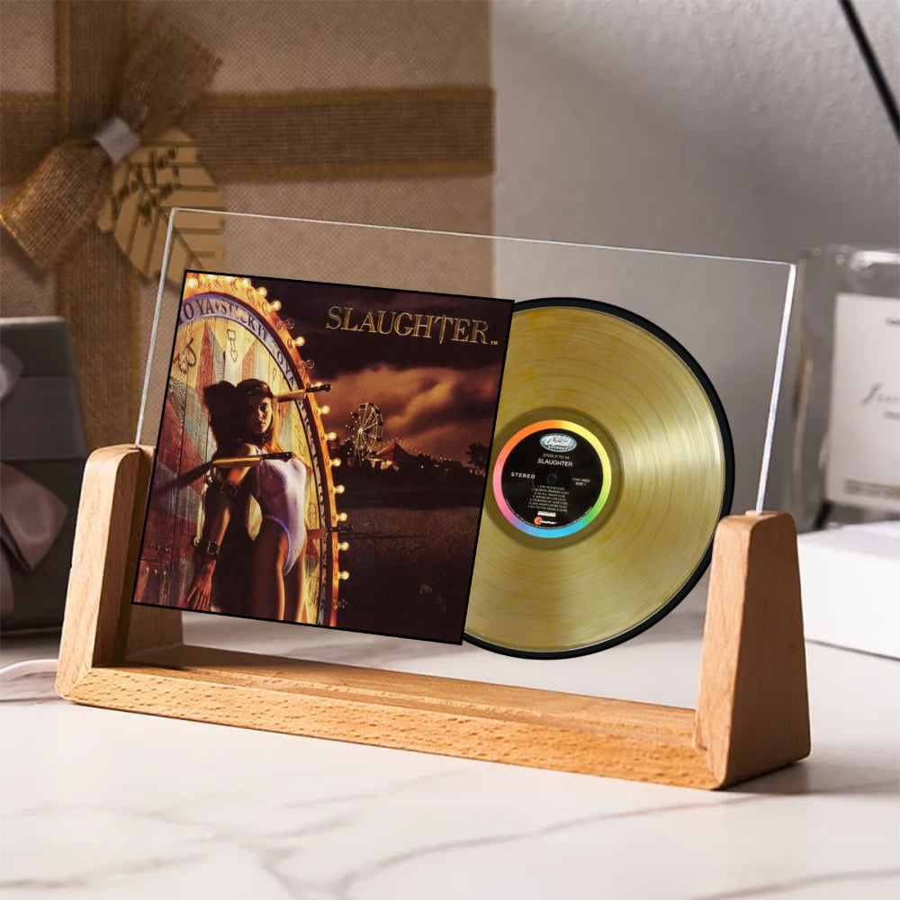 Slaughter Album Vinyl Frame Light – Rock Music LED Display Lamp
