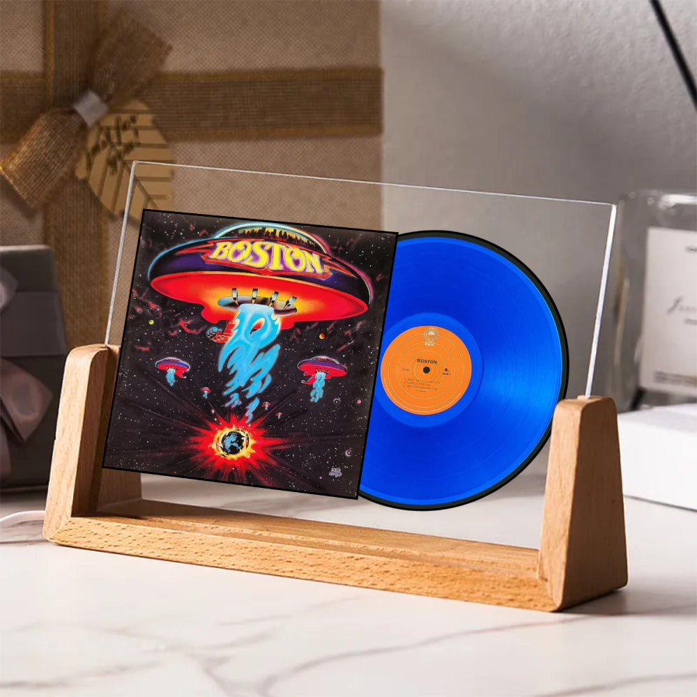 Boston Debut Album Acrylic Light – Classic Rock Vinyl Display Lamp