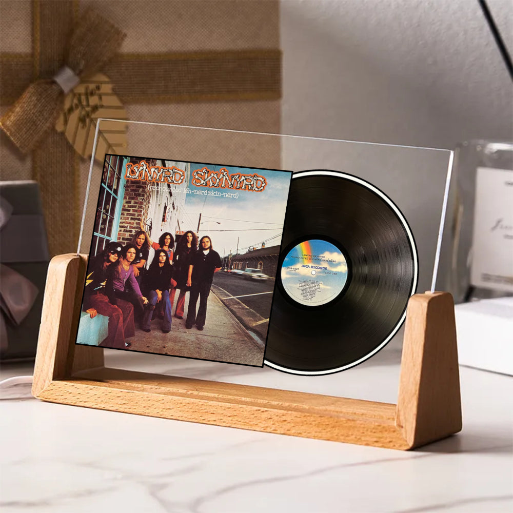 Lynyrd Skynyrd  Album Acrylic Light – Classic Southern Rock Vinyl Display