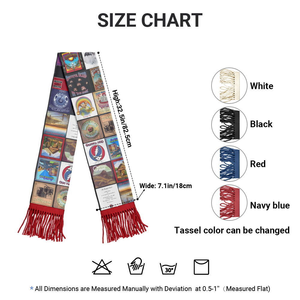 Grateful Dead Scarf – A Cozy and Meaningful Christmas Gift