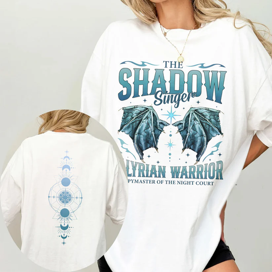 ACOTAR Shadow Singer Comfort Colors T-Shirt – Illyrian Wings Tee
