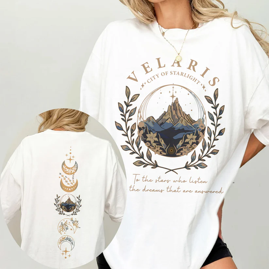 Velaris Comfort Color T-Shirt | ACOTAR Starlight City T- Shirt