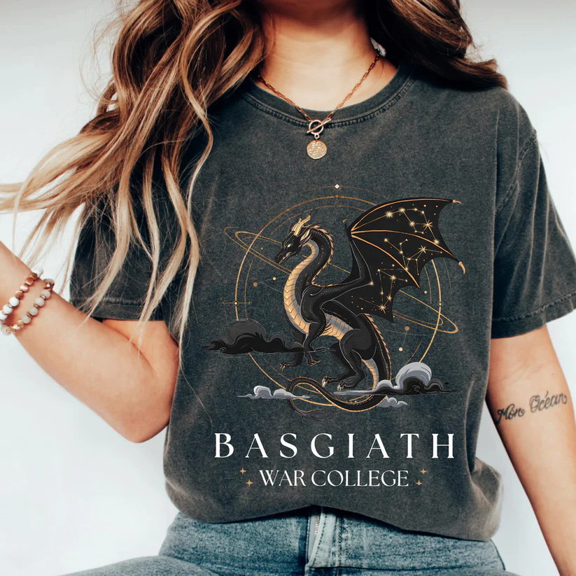 Basgiath War College Tshirt Dragon Rider Tee