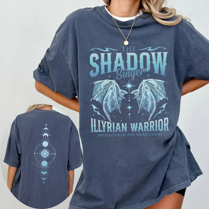 ACOTAR Shadow Singer Comfort Colors T-Shirt – Illyrian Wings Tee