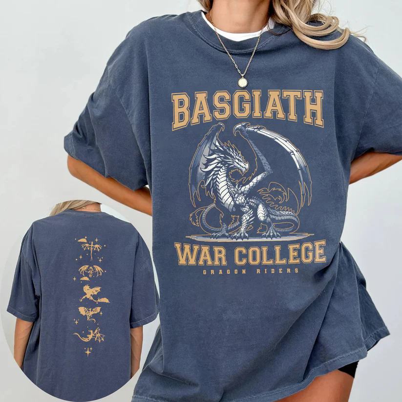 Basgiath War College Dragon Rider Tshirt Comfort Color