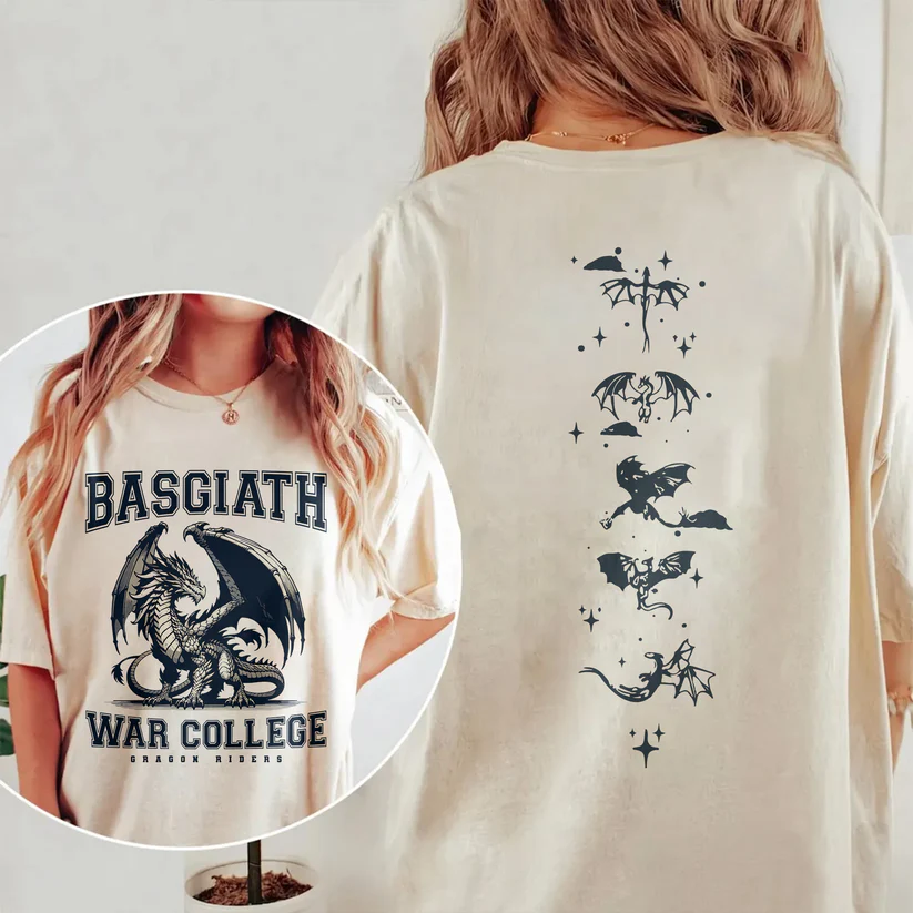 Basgiath War College Dragon Rider Tshirt Comfort Color