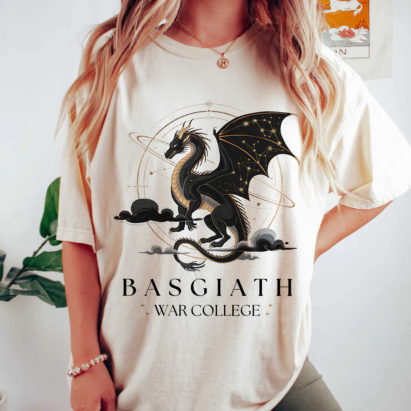 Basgiath War College Tshirt Dragon Rider Tee