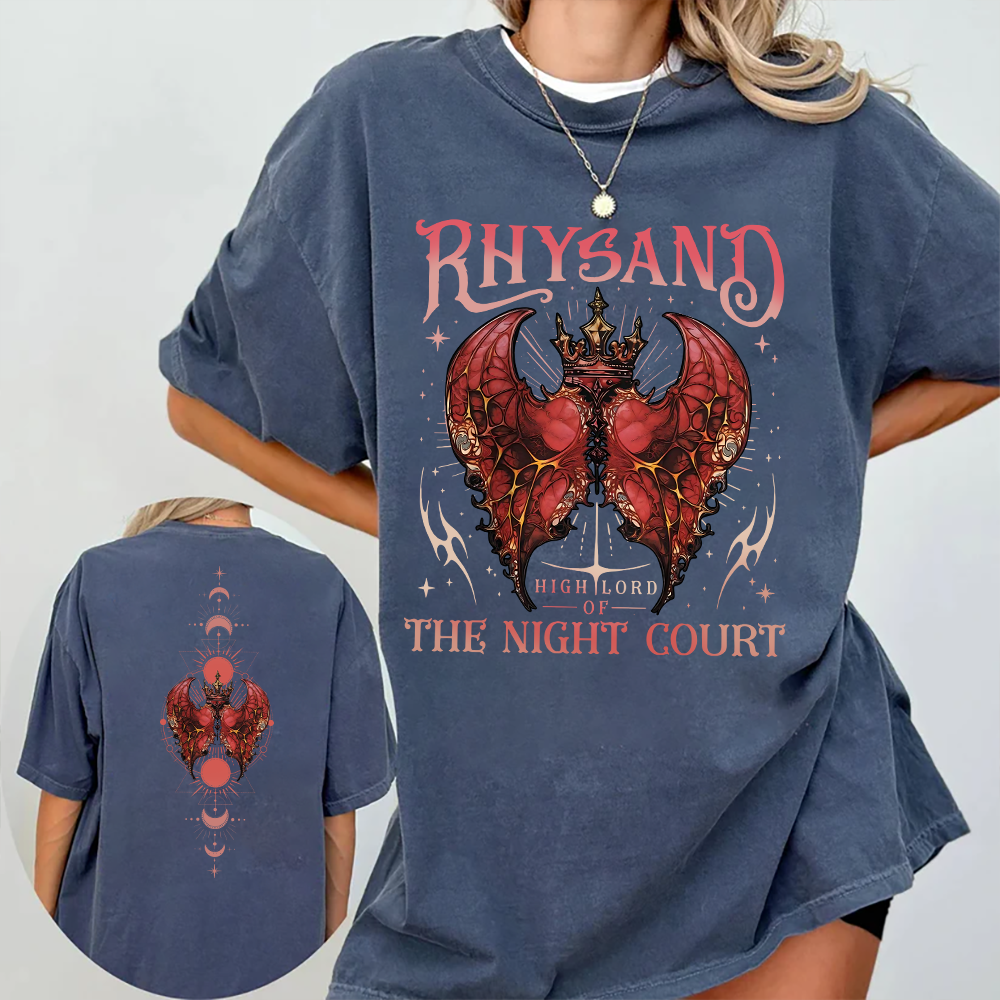Rhysand The Night Court Tee- Velaris Shirt