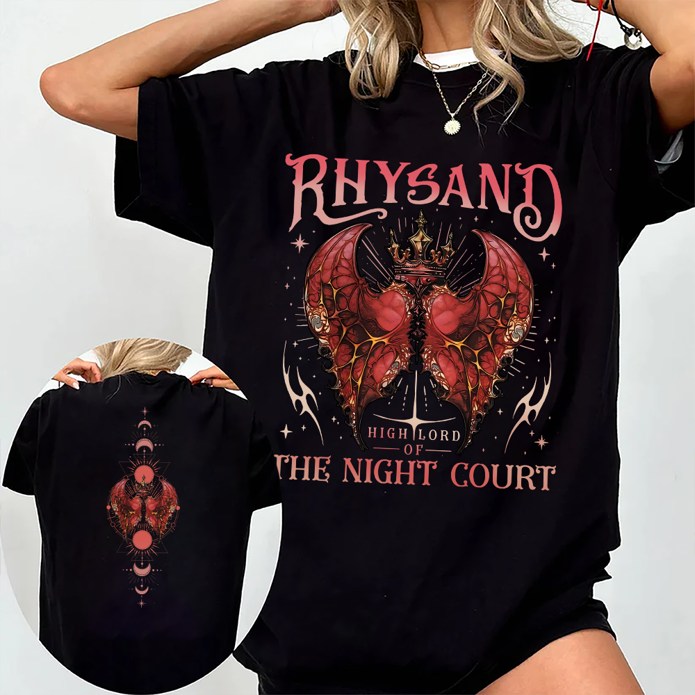Rhysand The Night Court Tee- Velaris Shirt