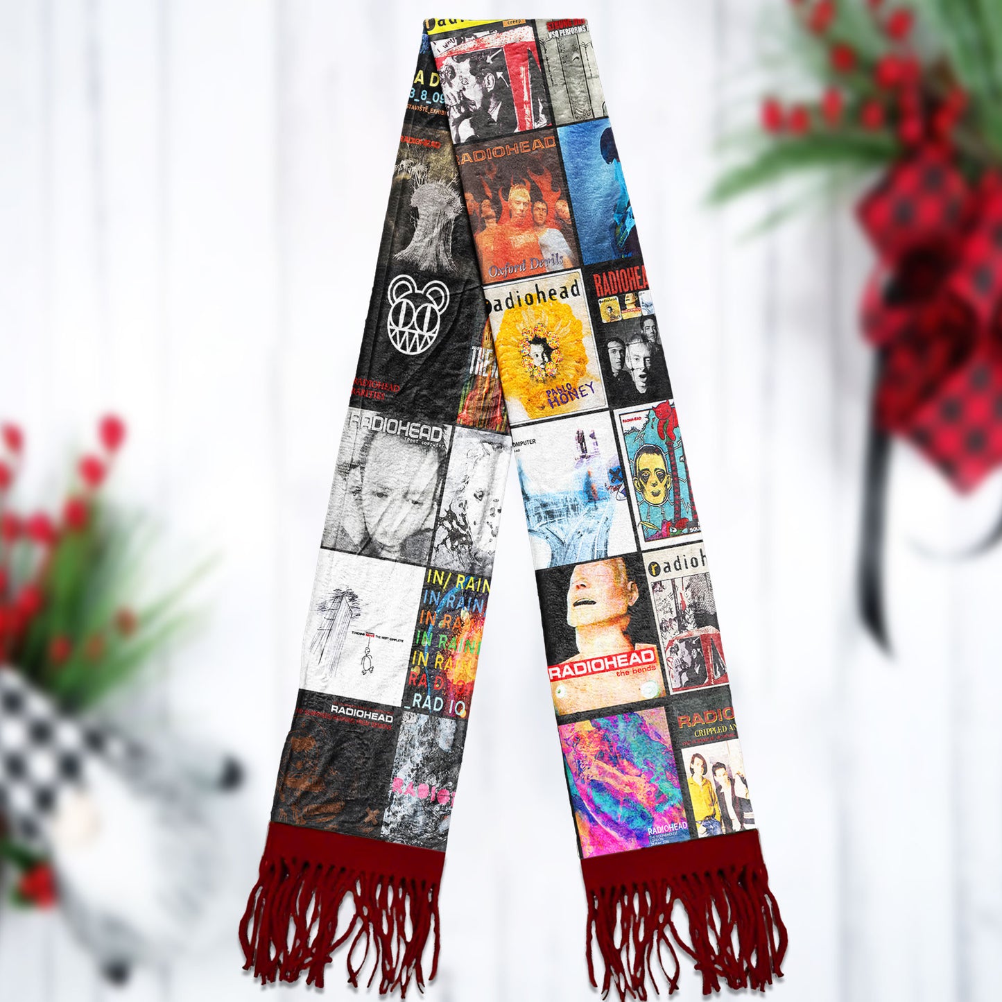 Radiohead Album Cover Scarf – The Perfect Music Lover’s Christmas Gift