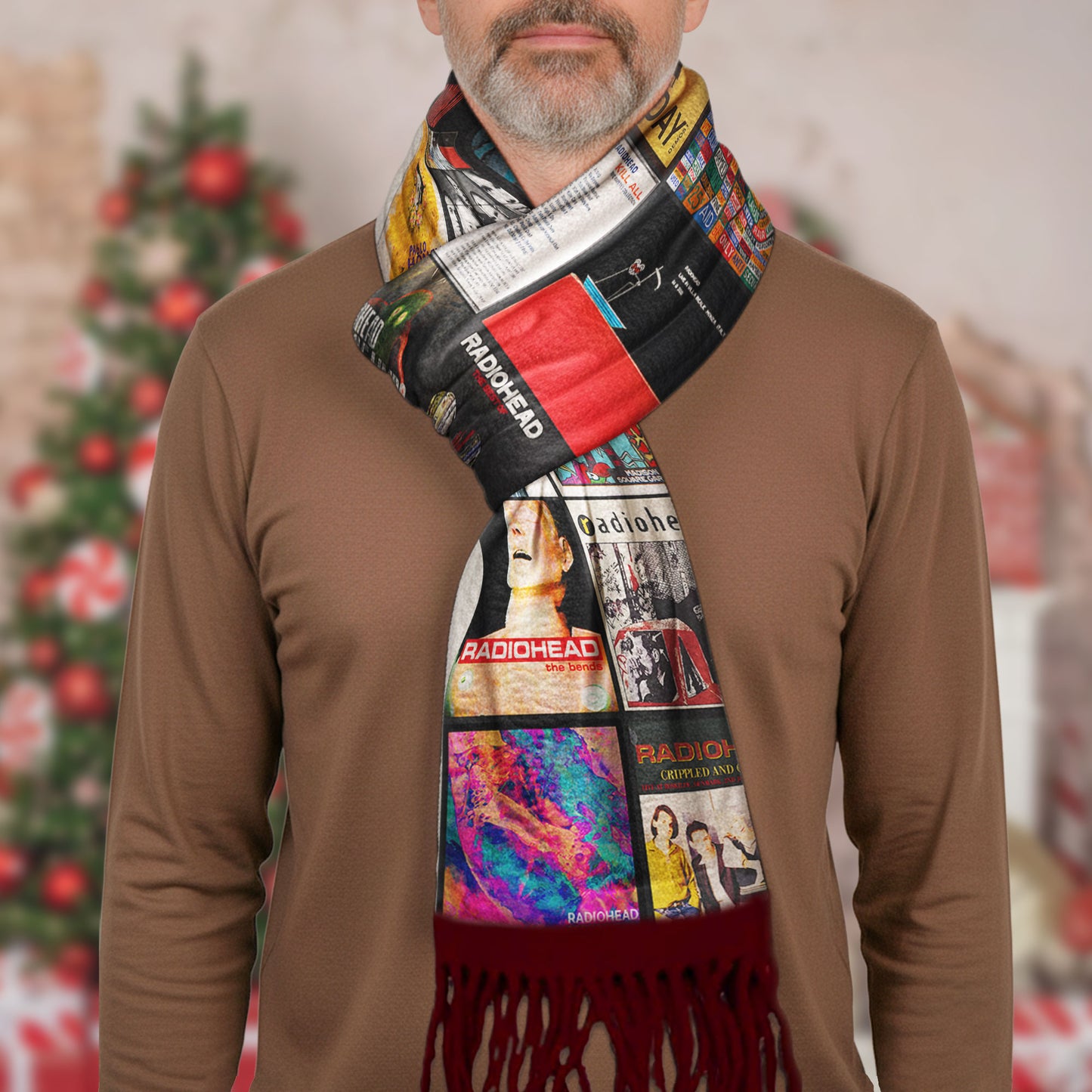 Radiohead Album Cover Scarf – The Perfect Music Lover’s Christmas Gift
