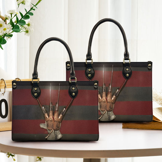 Nightmare Claw Leather Handbag – Horror Inspired Tote