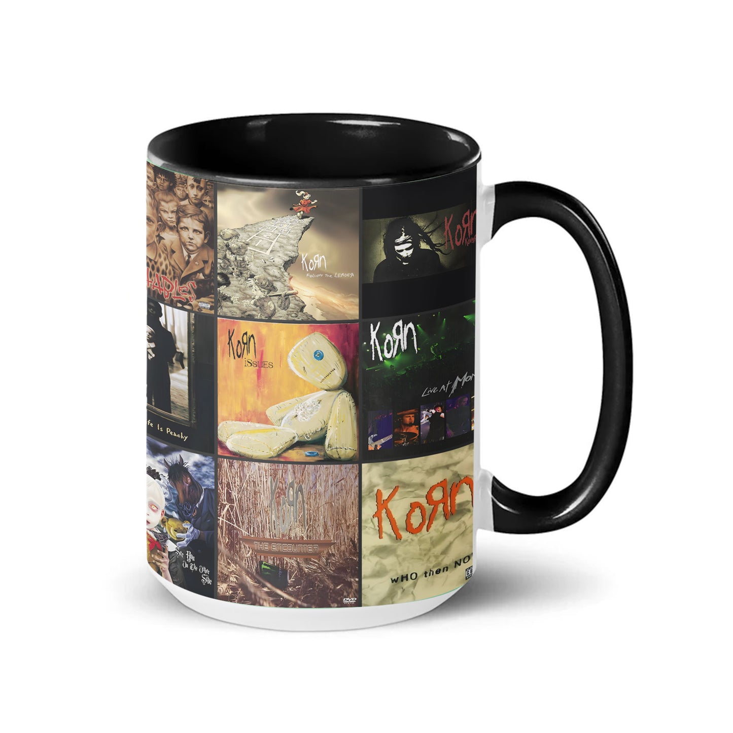 Korn Accent Mug – Iconic Album Art Collection