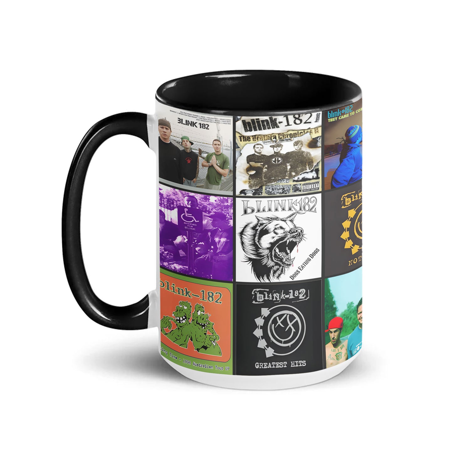 Blink-182 Accent Mug – Pop Punk Nostalgia Cup