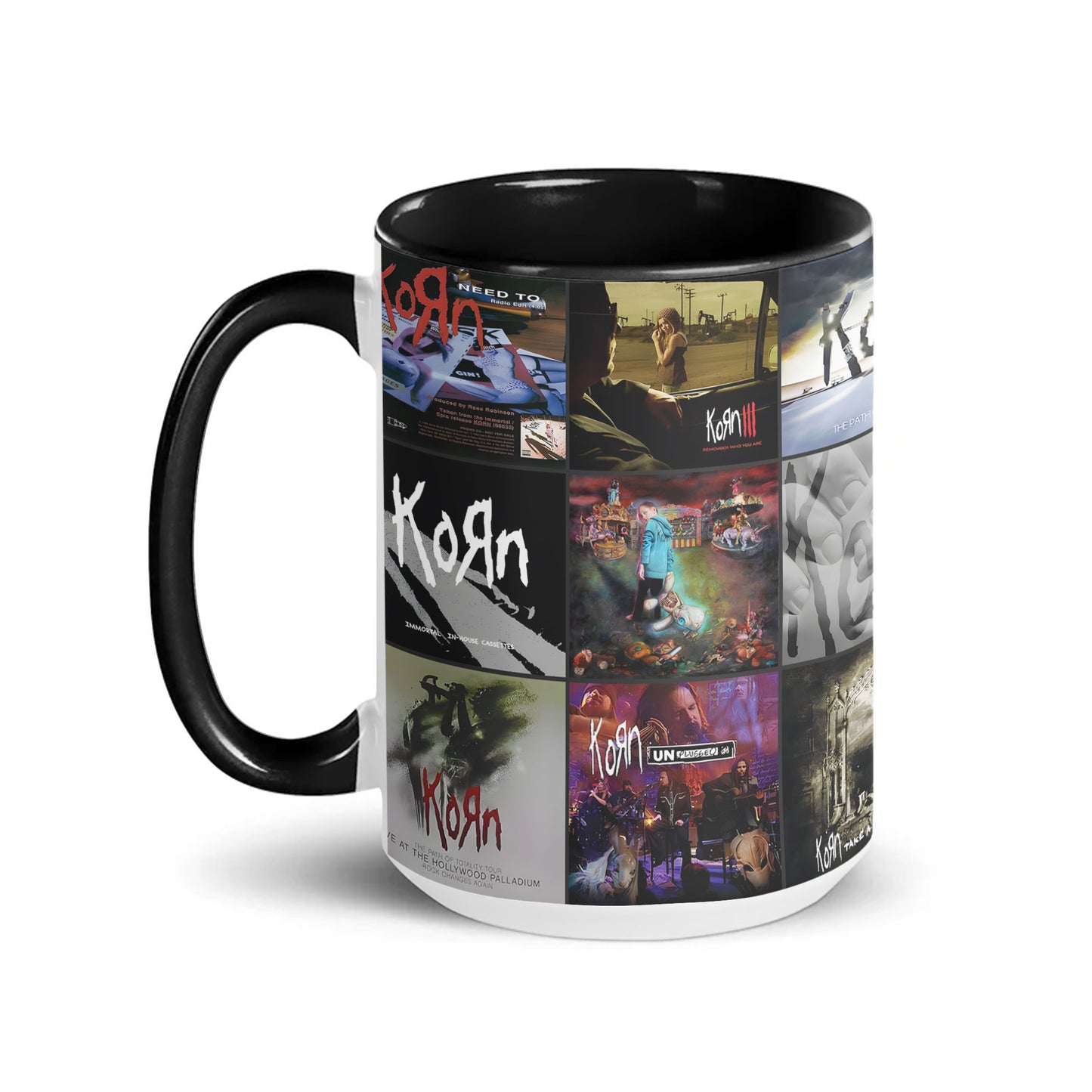 Korn Accent Mug – Iconic Album Art Collection