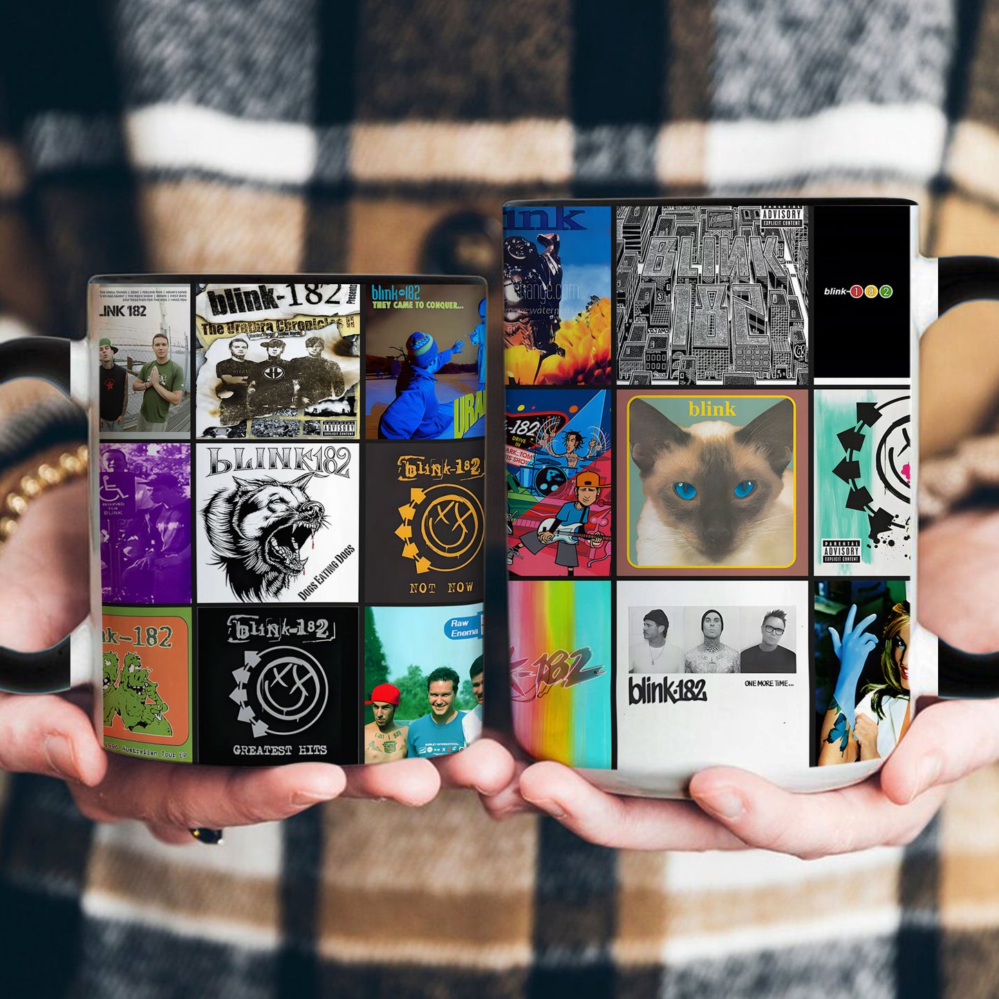 Blink-182 Accent Mug – Pop Punk Nostalgia Cup
