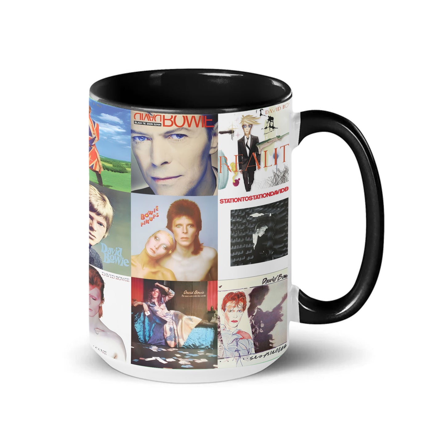 David Bowie Accent Mug – Starman Dreams and Electric Memories