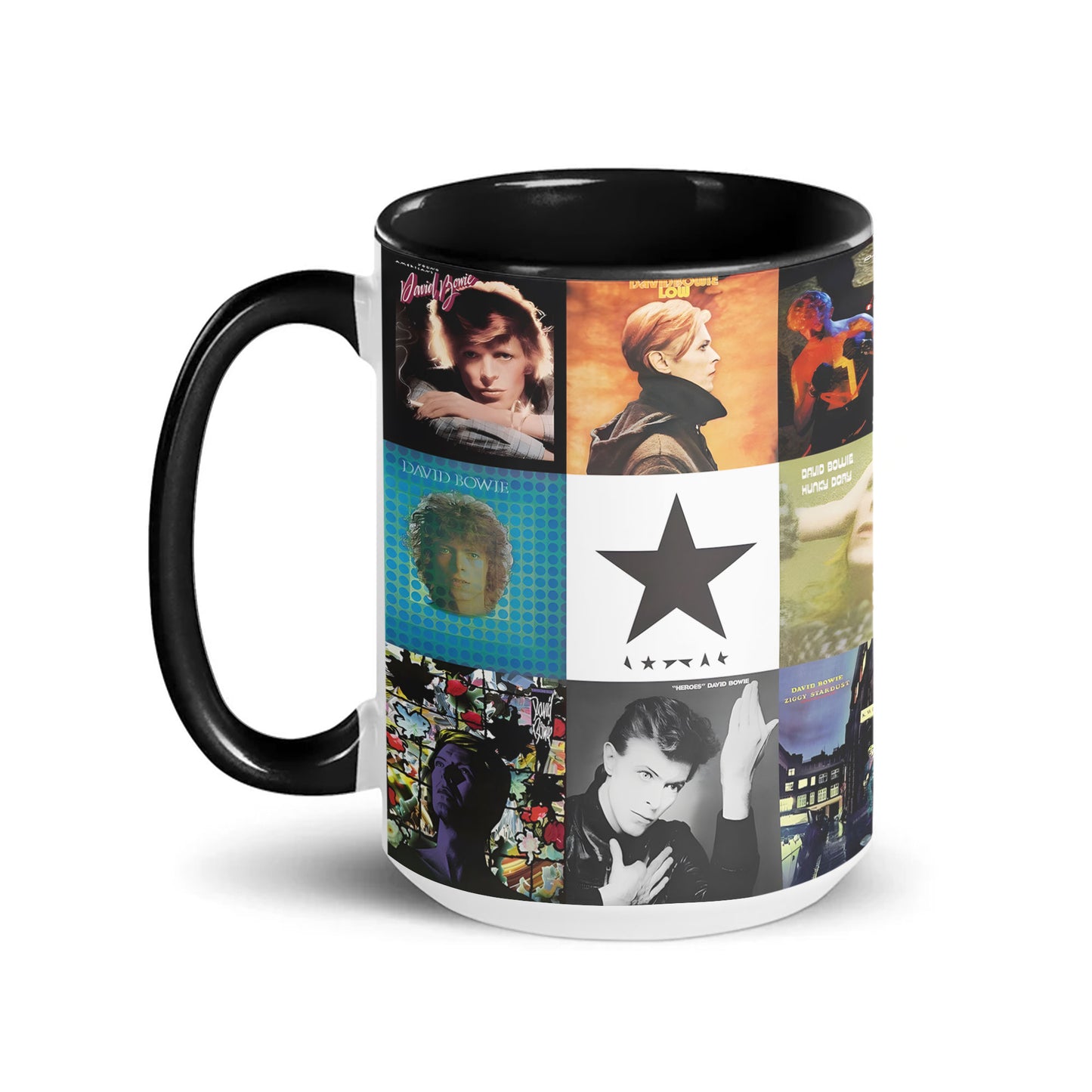 David Bowie Accent Mug – Starman Dreams and Electric Memories