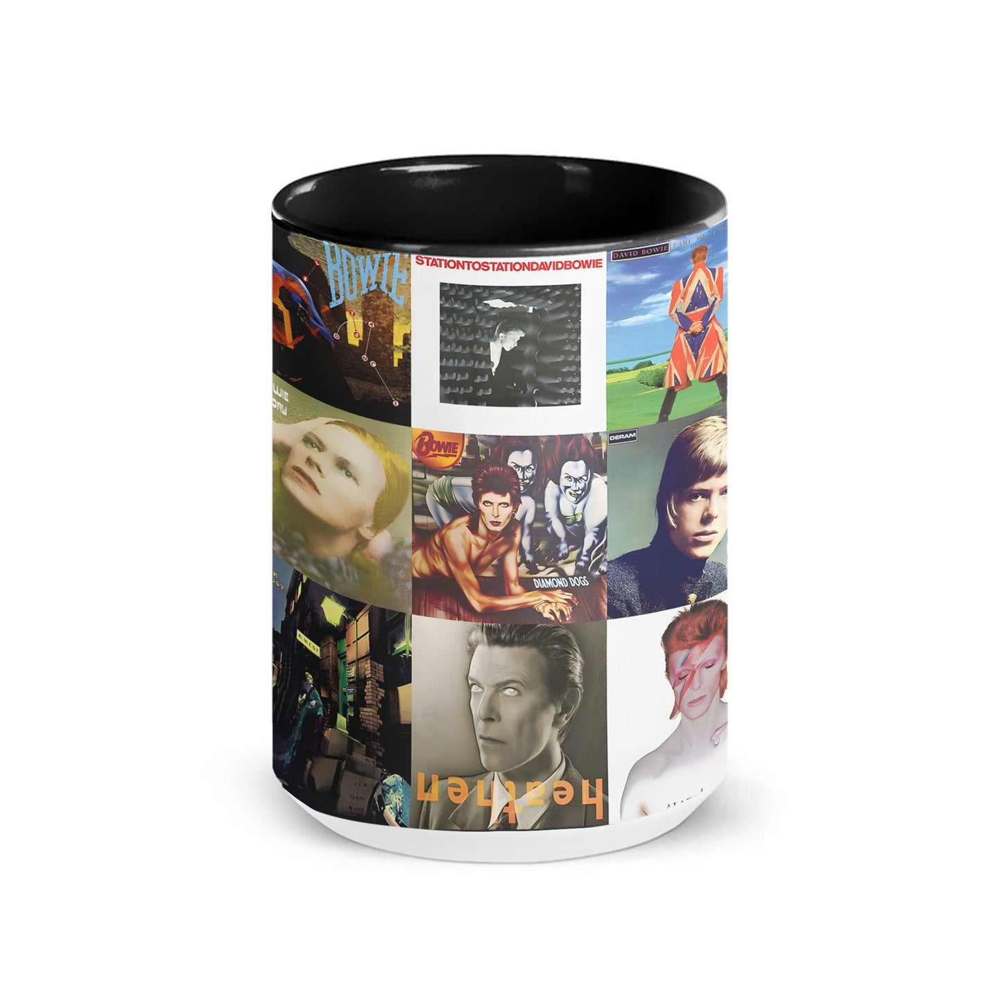 David Bowie Accent Mug – Starman Dreams and Electric Memories