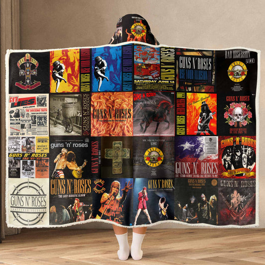 Guns N’ Roses Wearable Hooded Blanket – A Rock Legacy You Can Wrap Around You